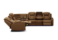SENTINAL MK2 LEATHER - 5 Piece Corner with RHF 3 Seater SENTINAL MK2 LEATHER