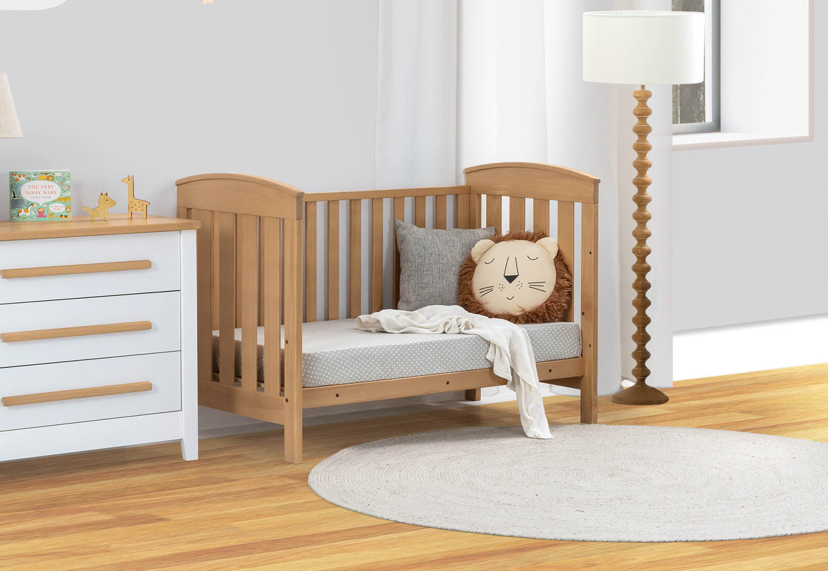 Mothercare sales pine cot