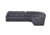 ALEXIOS - 6 Seater Corner with RHF Console ALEXIOS