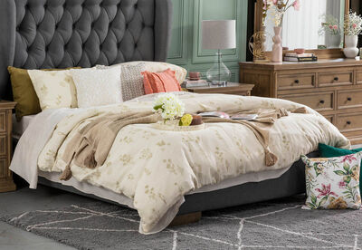 TRUDY - Queen Bed Quilt Cover Set