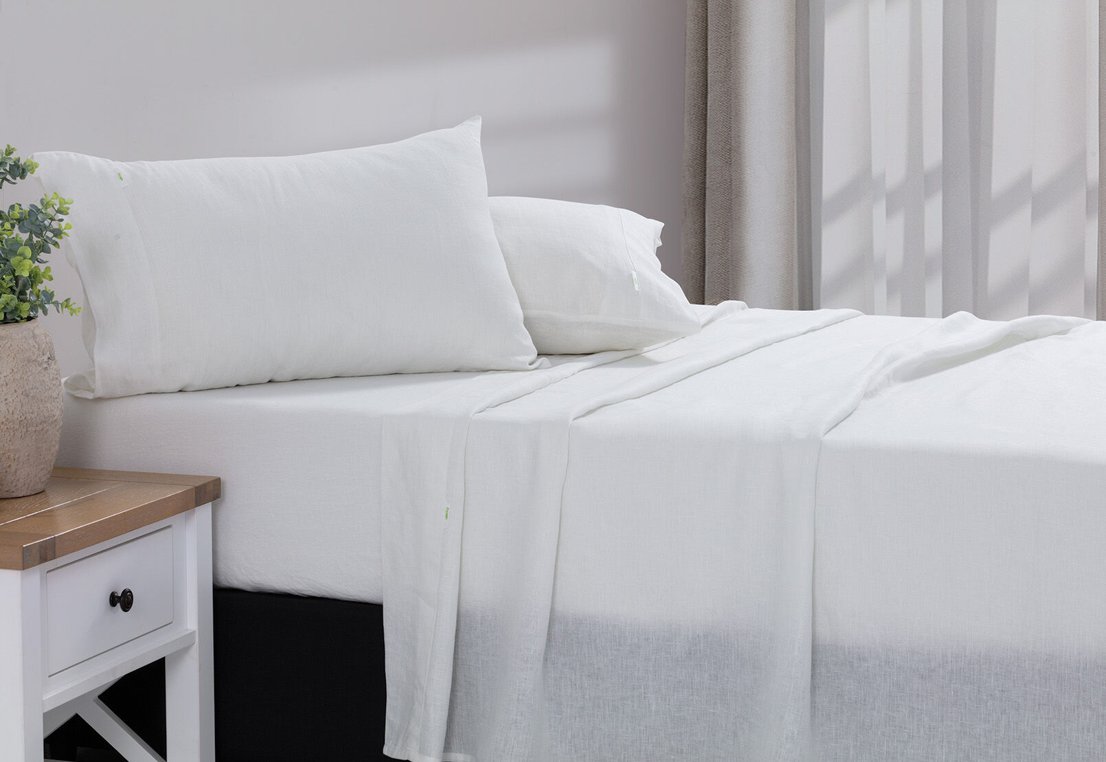 QUEEN SHEET SET - Deep Wall French Linen Sheet Set QUEEN SHEET SET