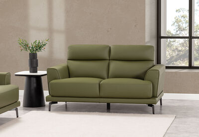 MONDRICH LEATHER - 2 Seater Sofa
