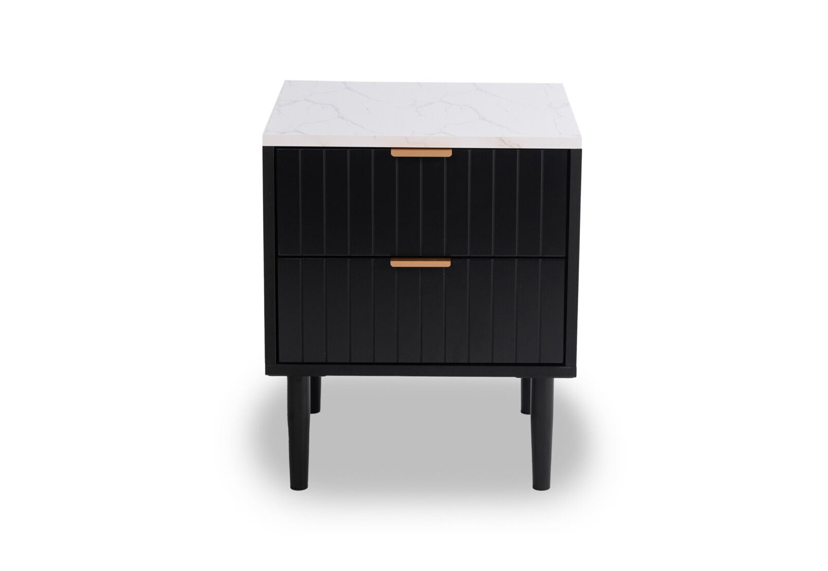 SHAW - 2 Drawer Bedside SHAW