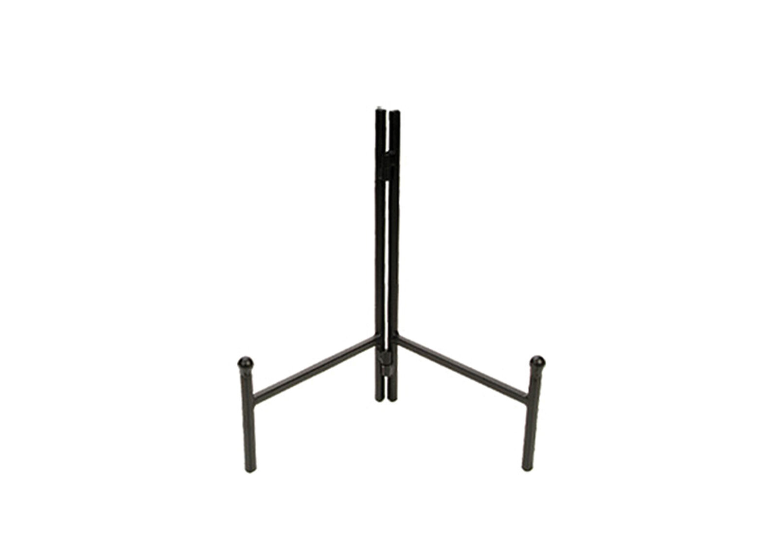 Black Metal Folding Plate Stand