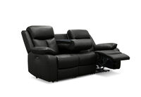 DACIA LEATHER - 3 Seater Sofa with 2 inbuilt Electric Recliners DACIA LEATHER