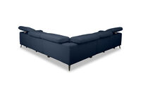 SERAFINI FABRIC - Corner Lounge with 2Inbuilt Electric Recliners SERAFINI FABRIC