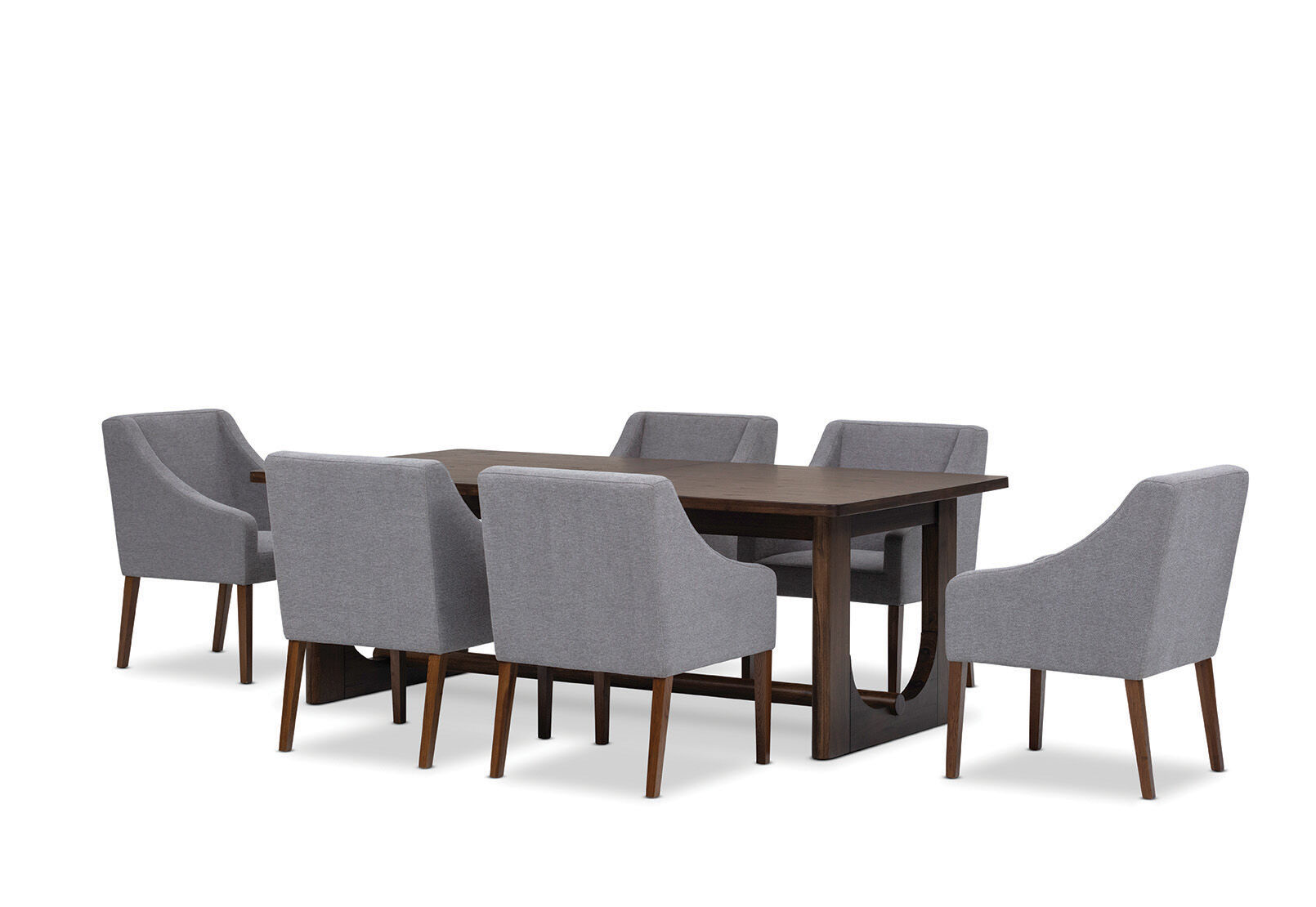 NICCOLO - 7 Piece Extension Dining Suite with Volante Dining Chairs NICCOLO