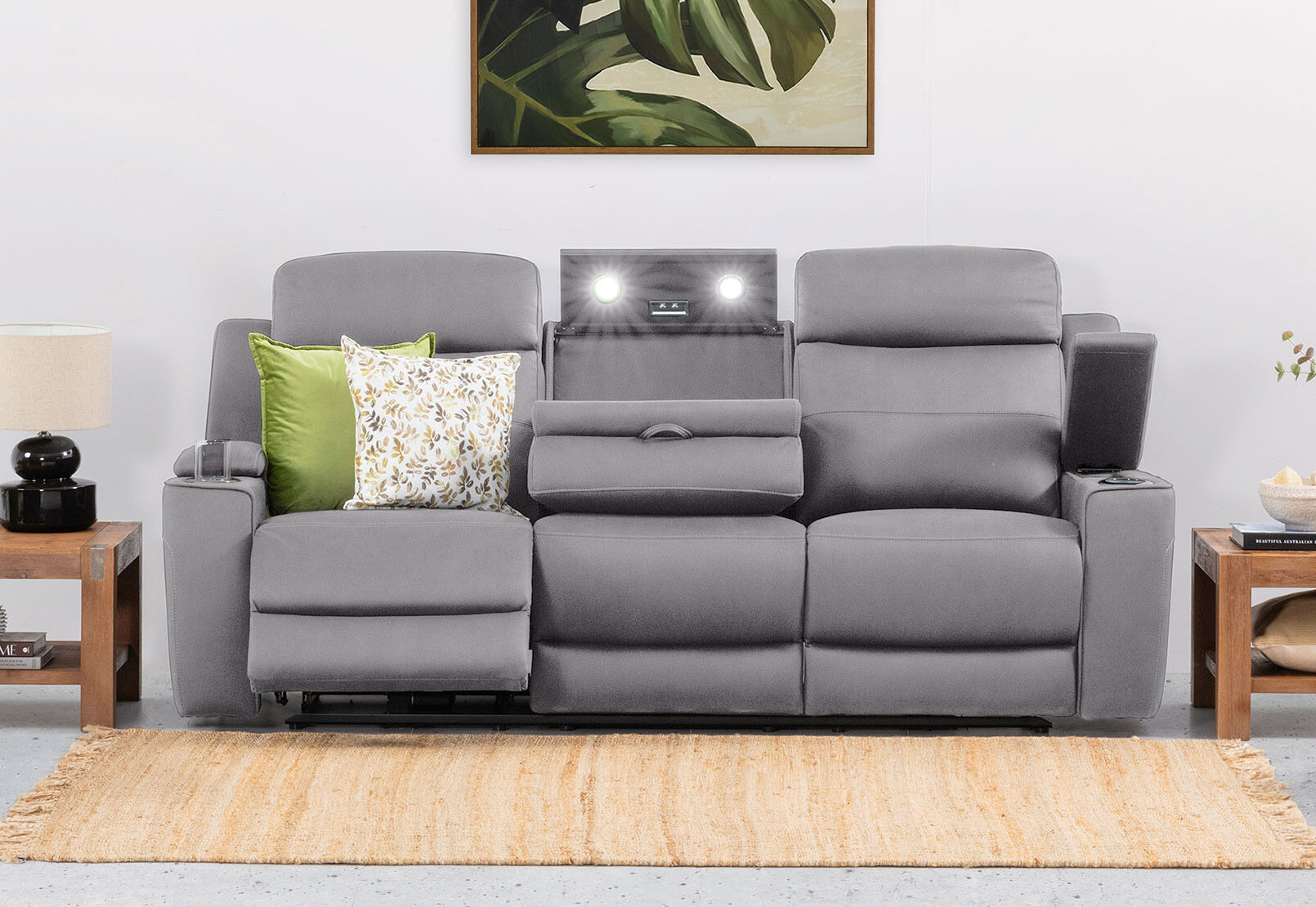 ALEXIOS - 3 Seater with Electric Recliner ALEXIOS