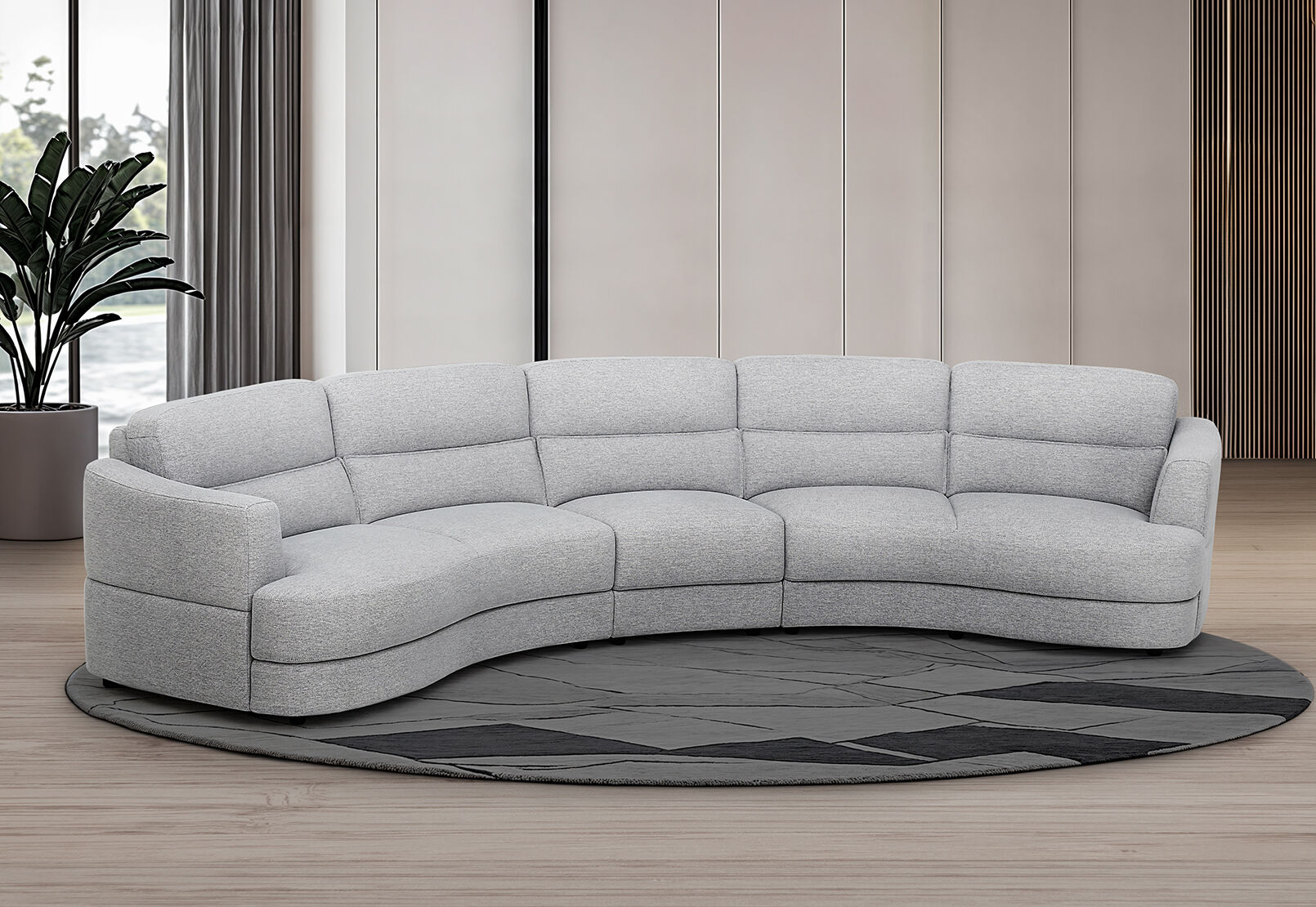 ELISEO FABRIC - 5 Seater Sofa ELISEO FABRIC