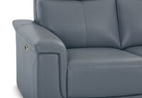 SERGIO LEATHER - 2 Seater with Electric Recliners SERGIO LEATHER