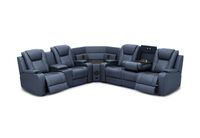 SENTINAL MK2 LEATHER - 5 Piece Corner with LHF Console SENTINAL MK2 LEATHER