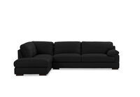 CANDACE LEATHER - Corner LHF Chaise CANDACE LEATHER