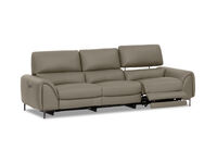DOMINICO LEATHER - 3 Seater with 2 inbuilt Electric Recliners DOMINICO LEATHER