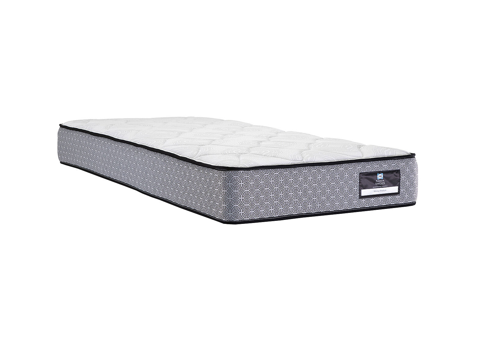 GREY POSTUREPEDIC MARLEY MEDIUM Single Mattress Amart Furniture