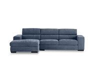 DARIO FABRIC - 3 Seater LHF Chaise DARIO FABRIC