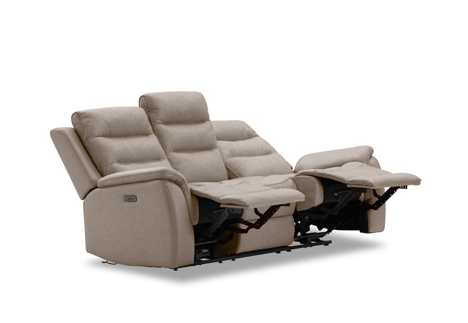 NADAL FABRIC - 3 Seater Sofa with 2 Electric Recliners NADAL FABRIC