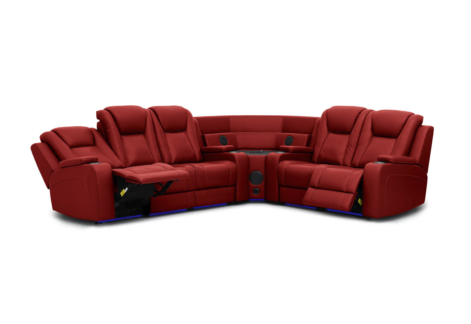 SENTINAL MK2 LEATHER - 5 Piece Corner with LHF 3 Seater SENTINAL MK2 LEATHER
