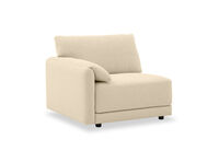 VARLEY FABRIC - Modular Left Hand Facing Chair VARLEY FABRIC