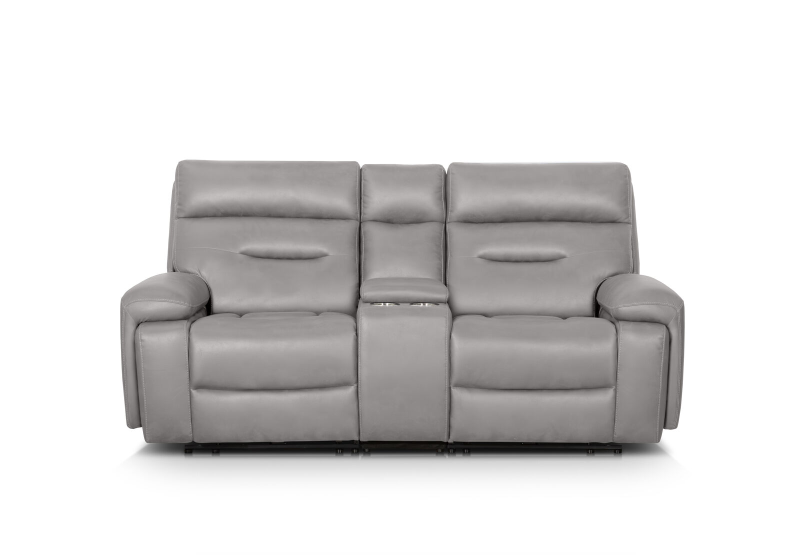HOLLYWOOD FABRIC - 2 Seater with Electric Recliners & Console HOLLYWOOD FABRIC