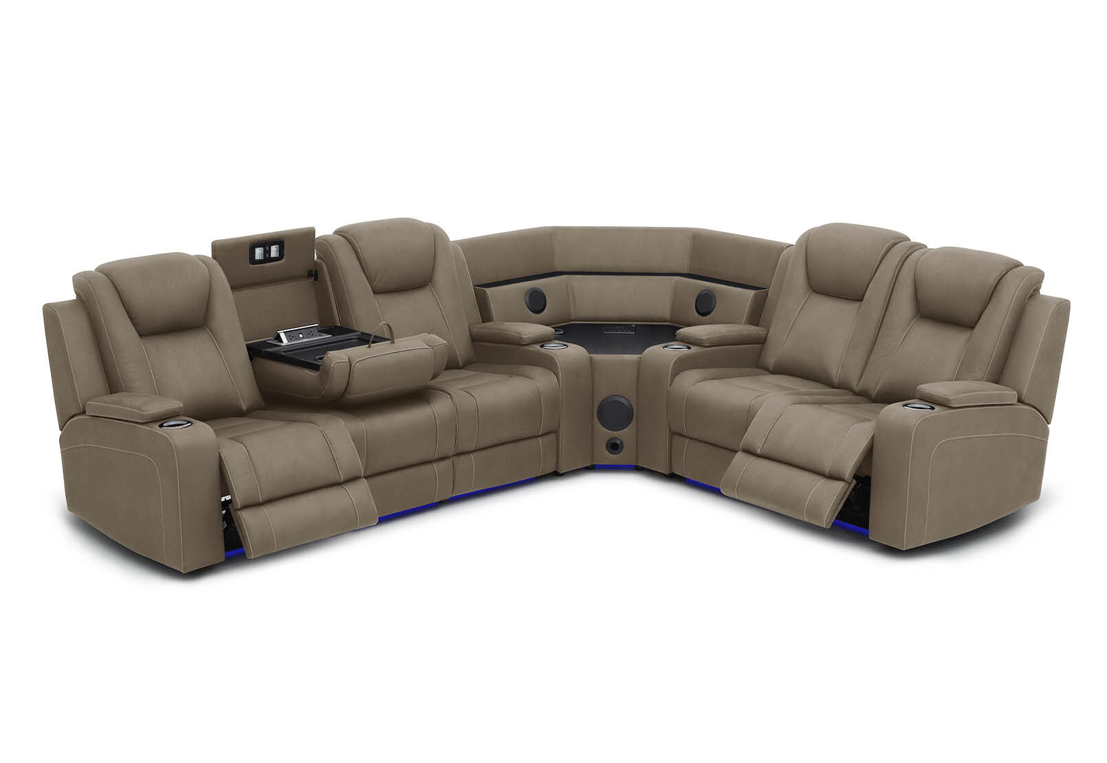 SENTINAL MK2 - 5 Piece Corner with LHF 3 Seater SENTINAL MK2