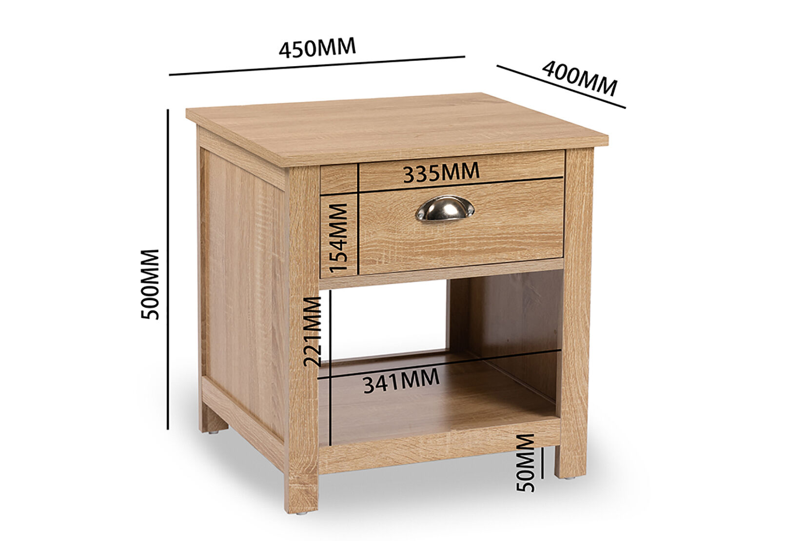 CAMPBELL RIVER - Set of 2 Bedsides CAMPBELL RIVER