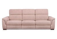 LUCIANO - Fabric 3.5 Seater Sofa with 2 Electric Recliners LUCIANO