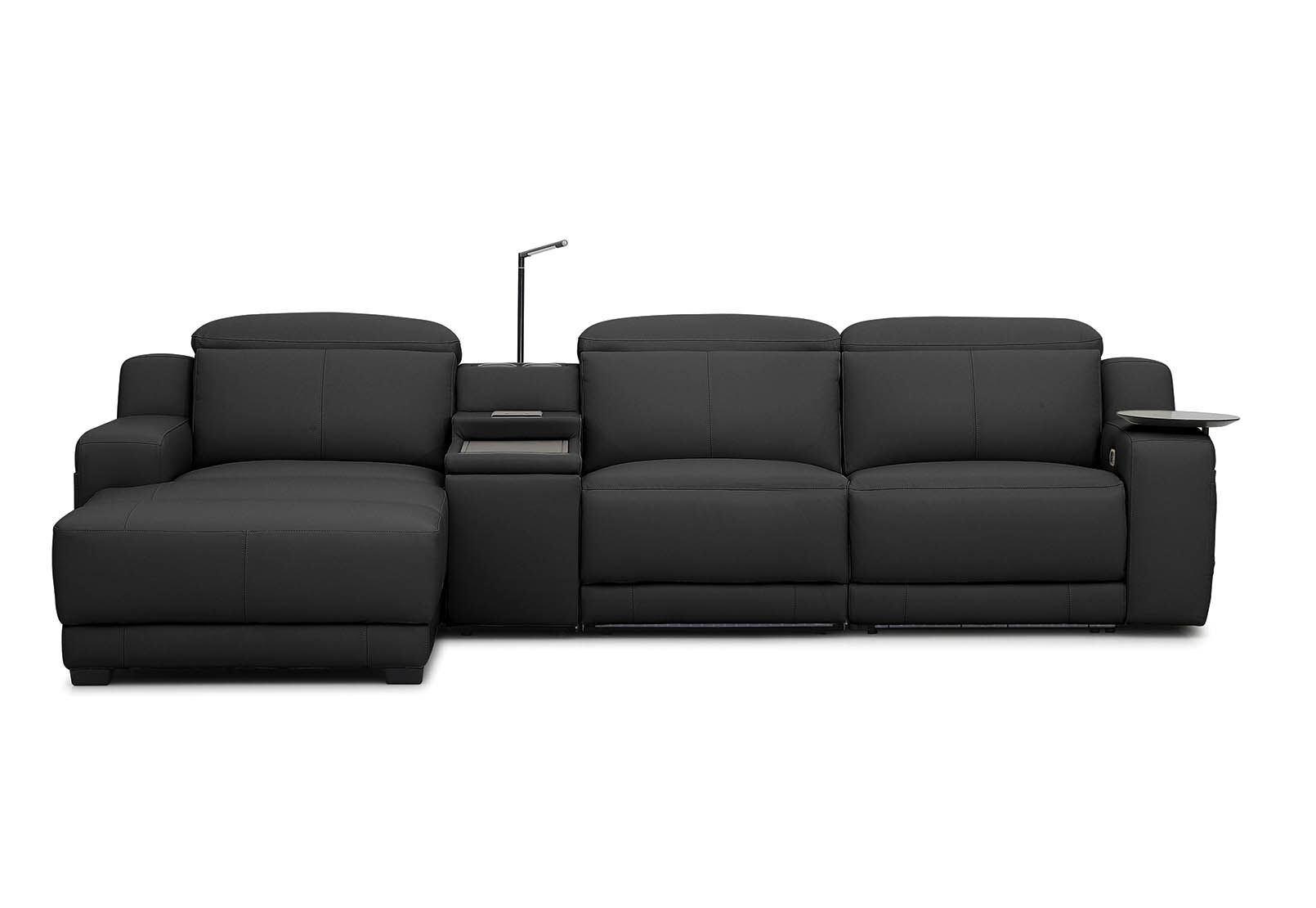 CASSIUS MK2 LEATHER - 3 Seater LHF Chaise CASSIUS MK2 LEATHER