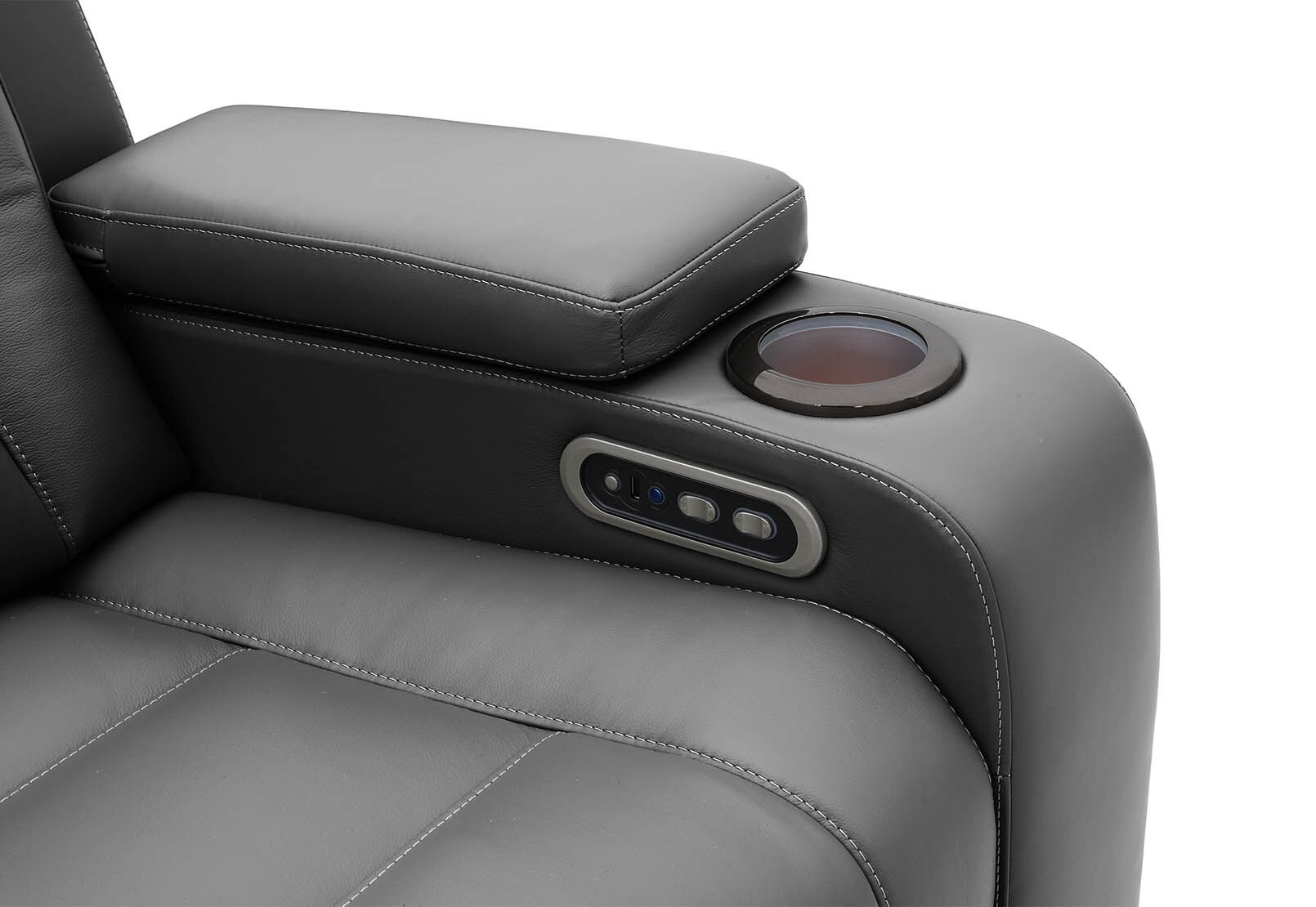 SENTINAL MK2 LEATHER - 4 Piece Corner with RHF Console SENTINAL MK2 LEATHER