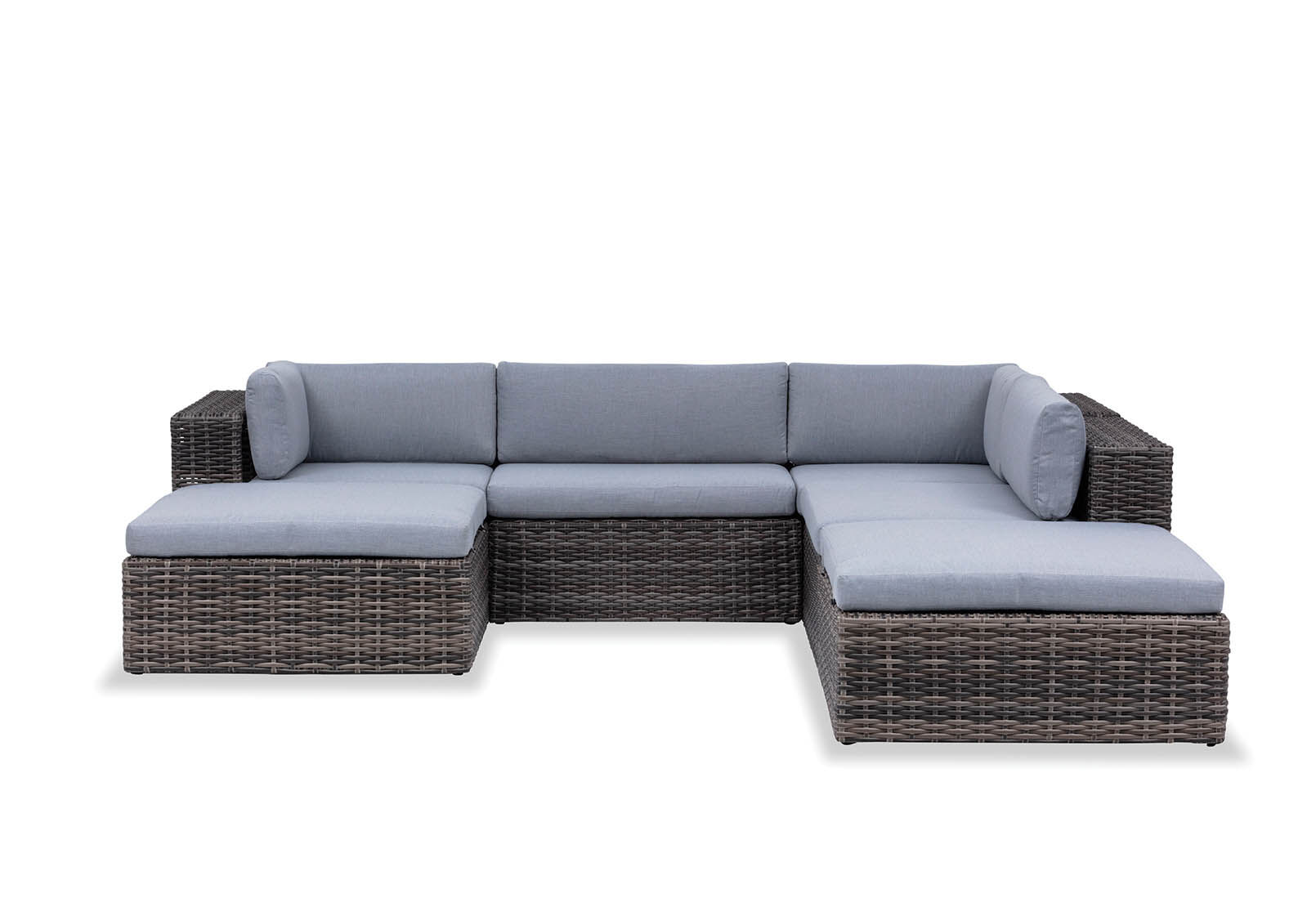 VALENTIA - 6 Piece Outdoor Modular Lounge Setting VALENTIA