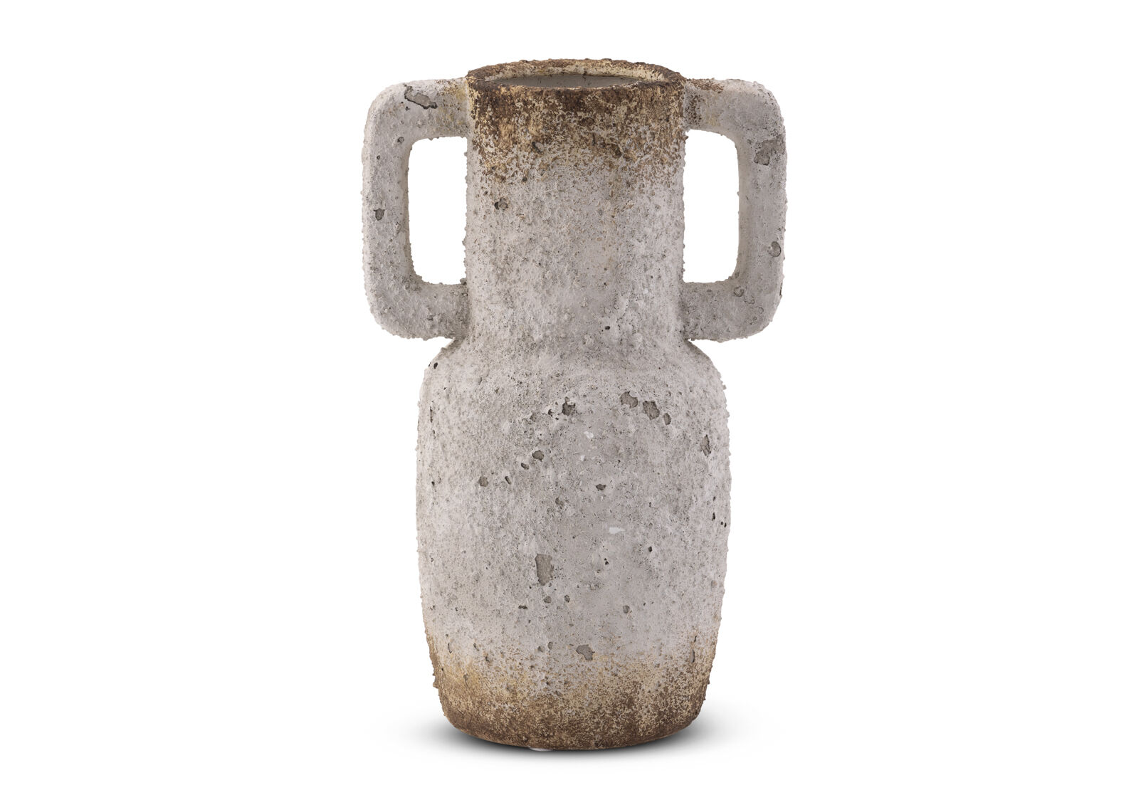 FINES - Distressed Ceramic Decorative Vessel 32cm FINES