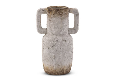 FINES - Distressed Ceramic Decorative Vessel 32cm
