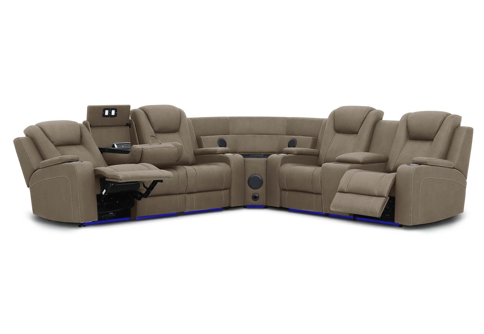 SENTINAL MK2 - 5pc Corner with RHF Console SENTINAL MK2