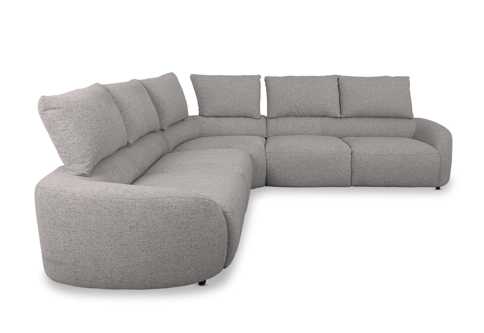 ARETHA FABRIC - Corner Lounge with Electric Recliner ARETHA FABRIC