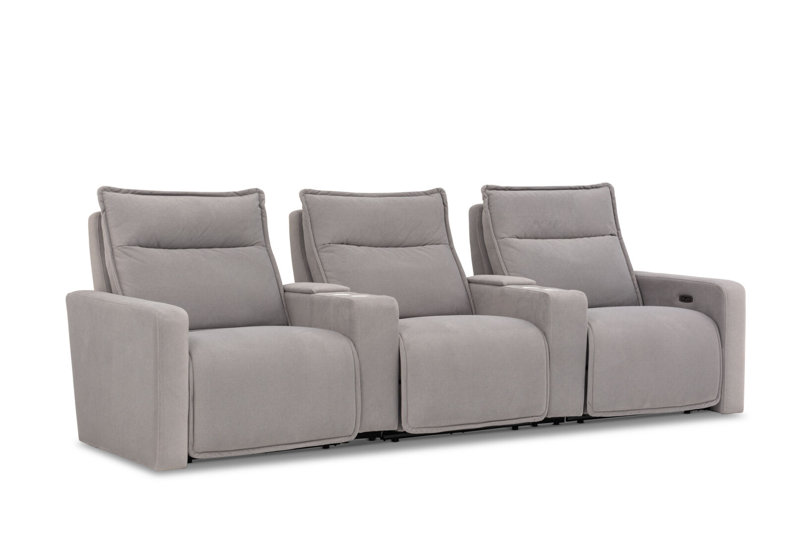 ALCINA FABRIC - 3 Seater Theatre Suite ALCINA FABRIC