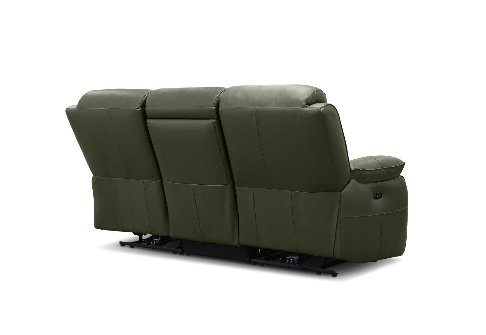 DACIA LEATHER - 3 Seater Sofa with 2 inbuilt Electric Recliners DACIA LEATHER