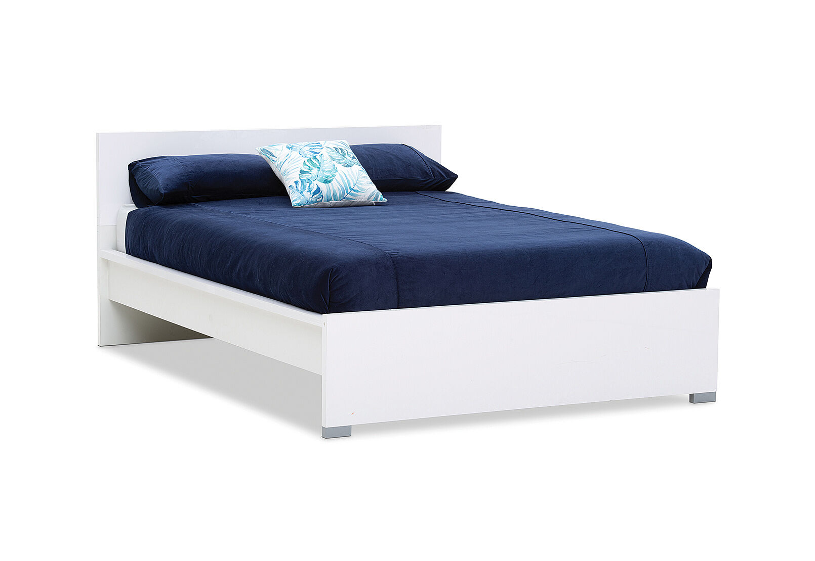 WHITE CASSIDY Queen Bed