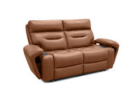 HOLLYWOOD FABRIC - Media 2 Seater with Electric Recliners HOLLYWOOD FABRIC