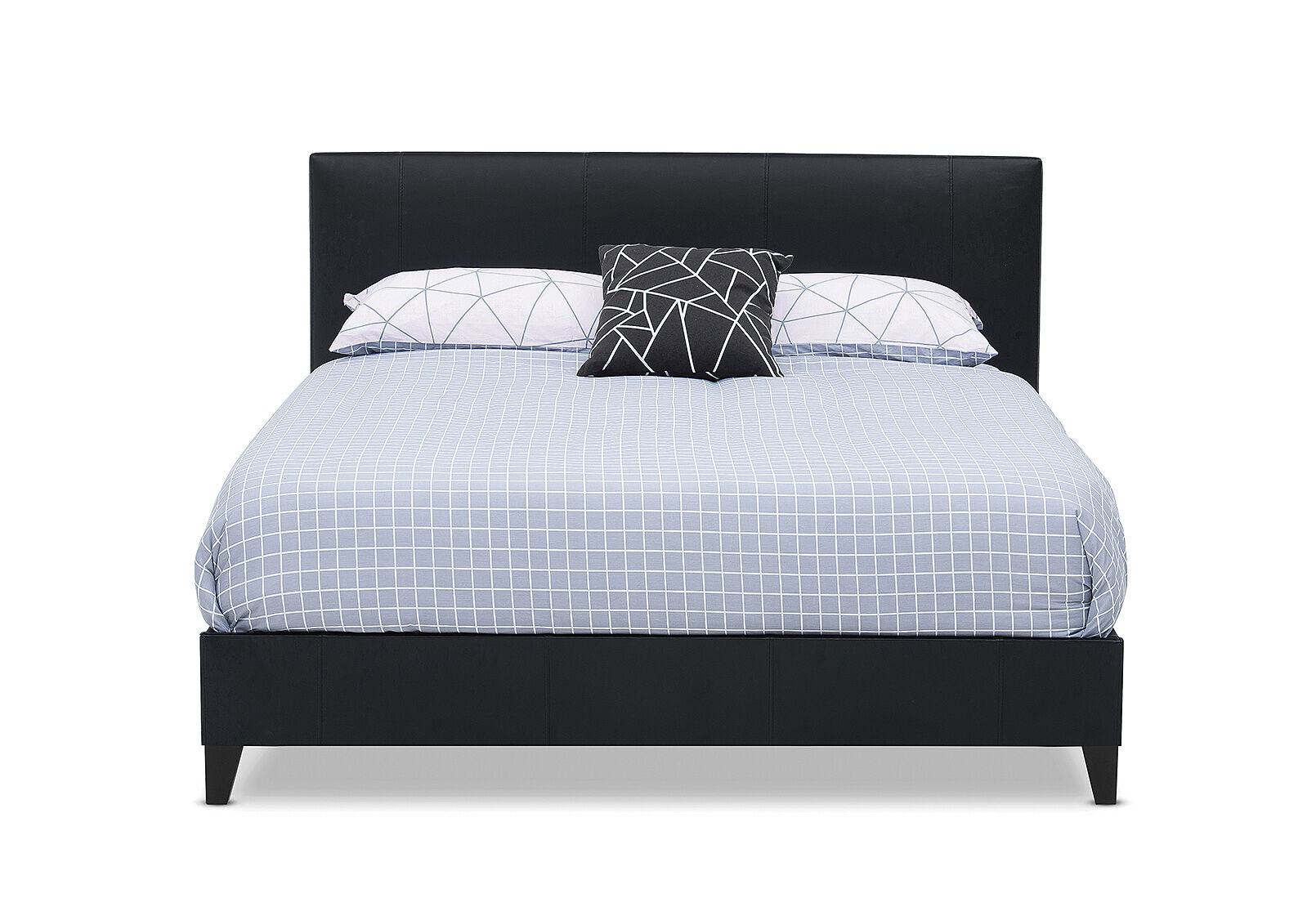 black bardot mk2 queen bed amart furniture