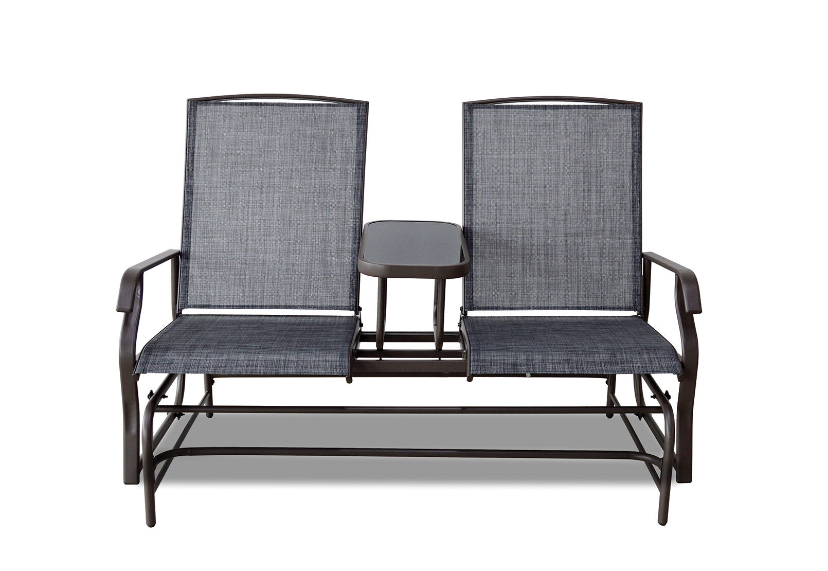 grey anthony grey 2 seat outdoor swing amart furniture