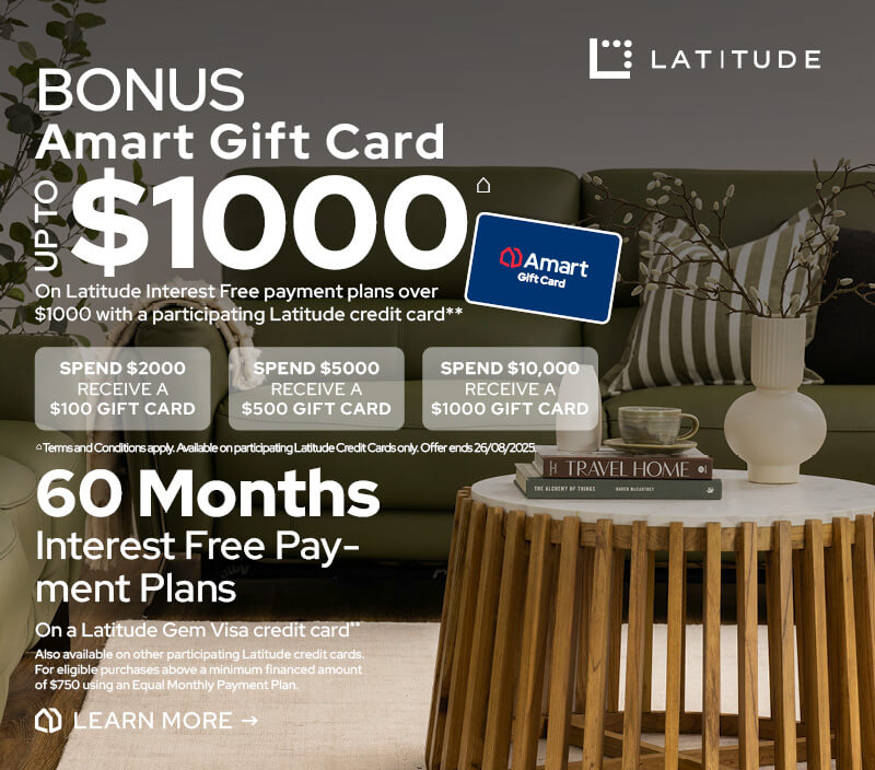 Latitude Bonus Gift Card Up to $1000