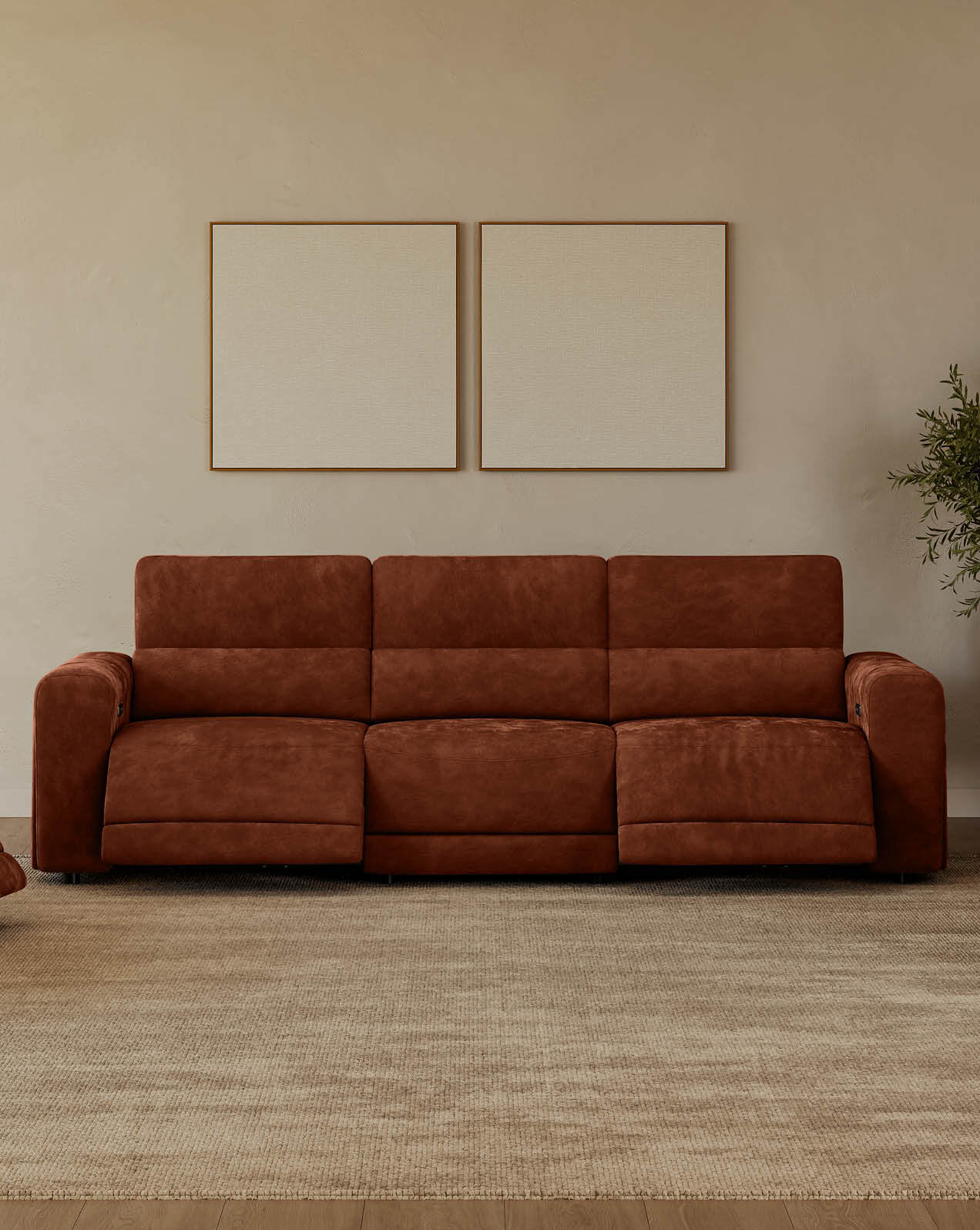 Chicago 3 seater recliner