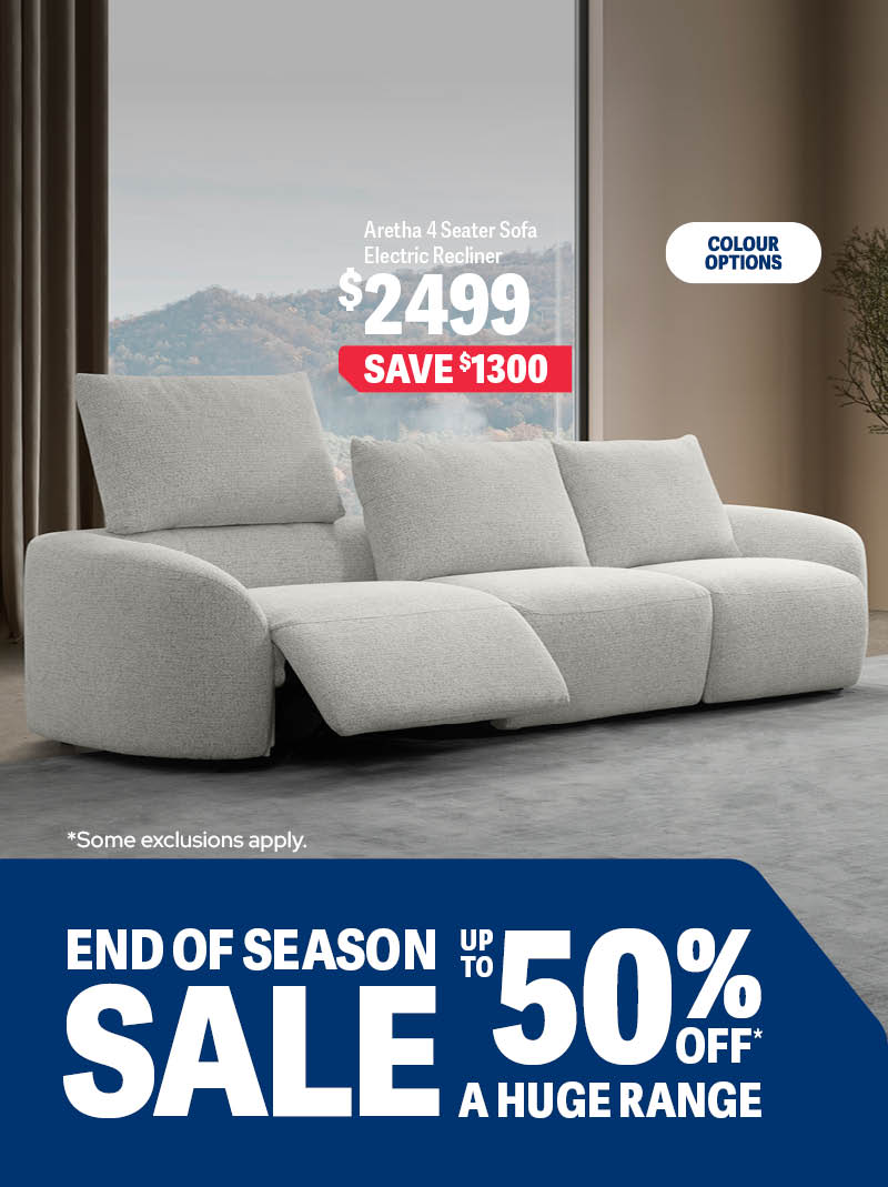 Up to 50% off* End Of Season Sale