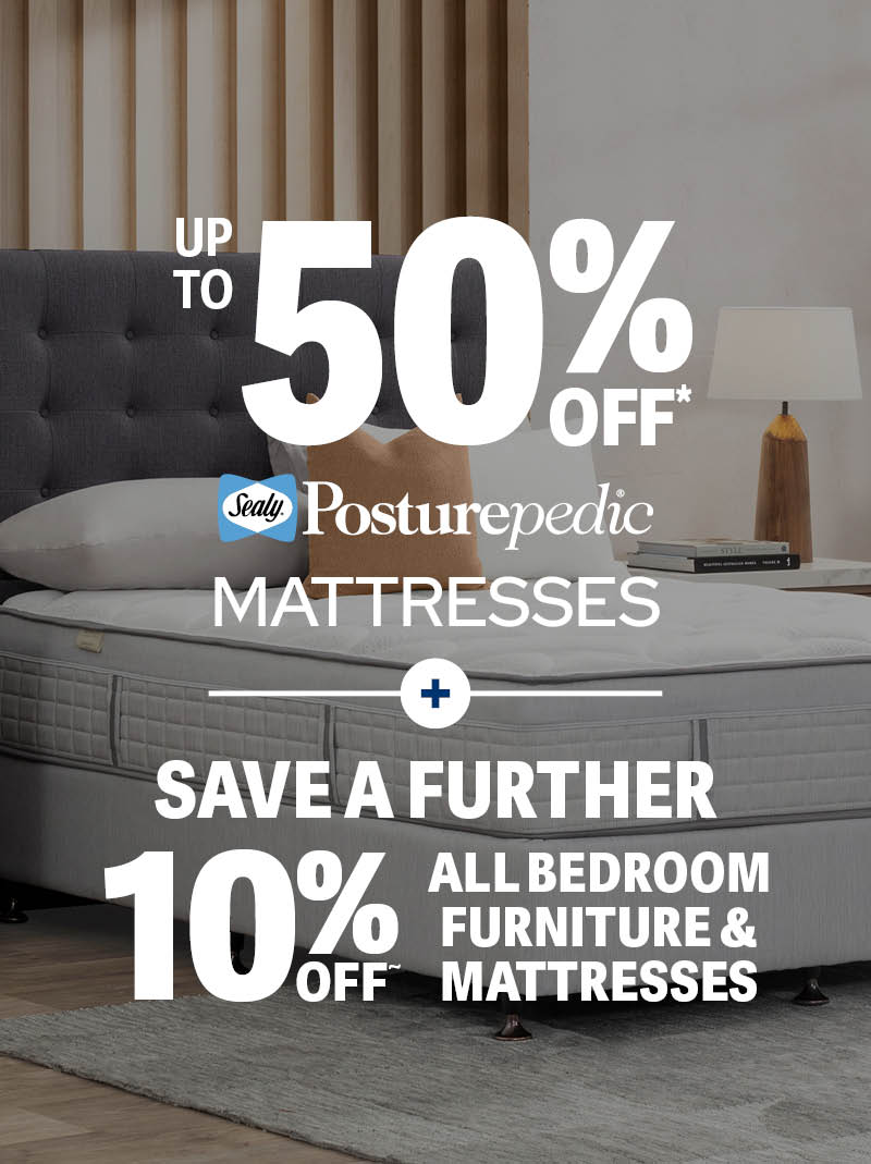 Up to 50% Off Mattresses + Save further 10%