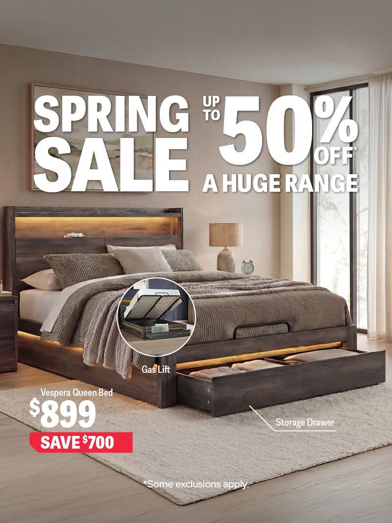 Up to 50% off* Spring Sale