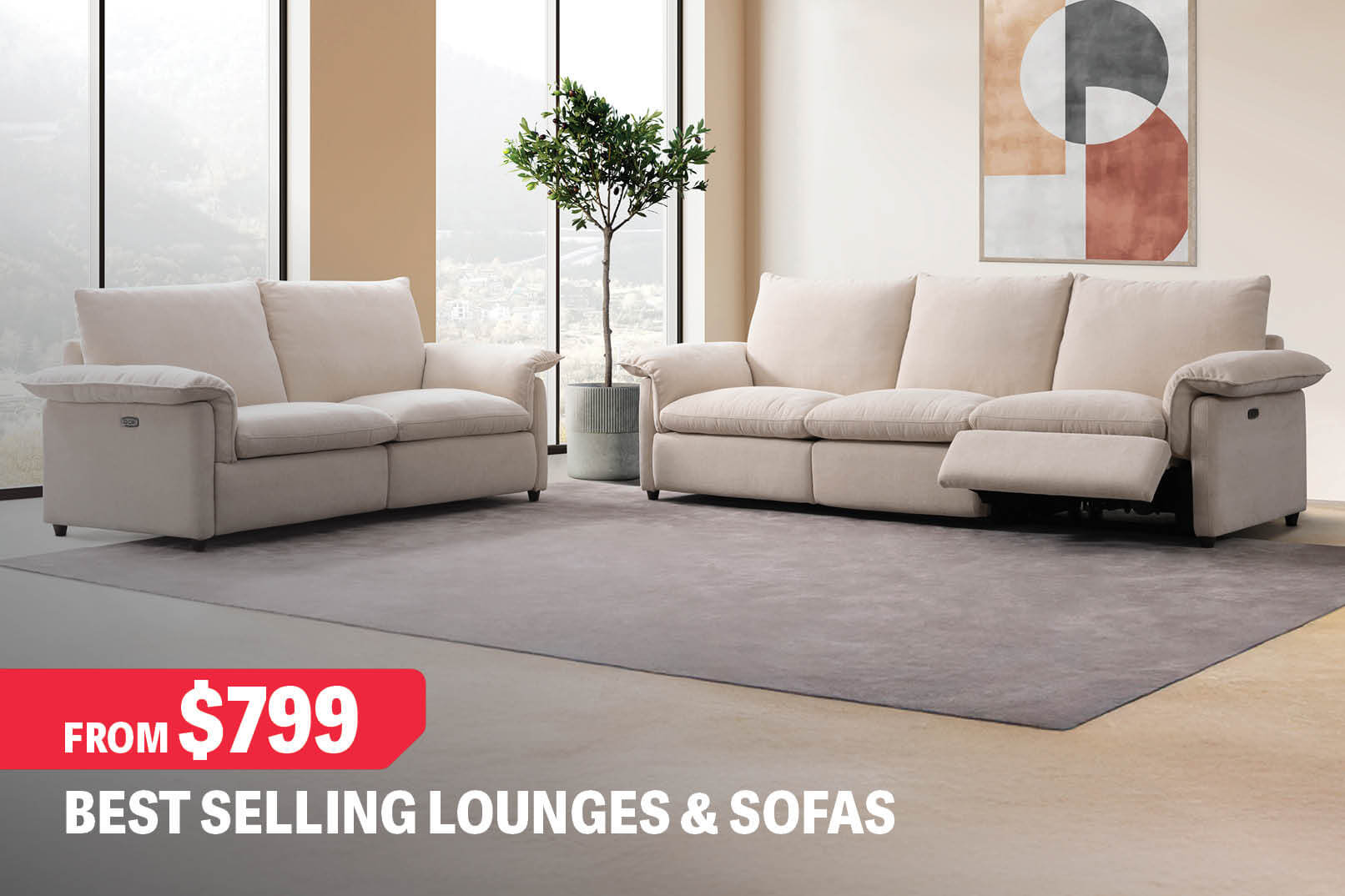 Best Selling Lounges & Sofas