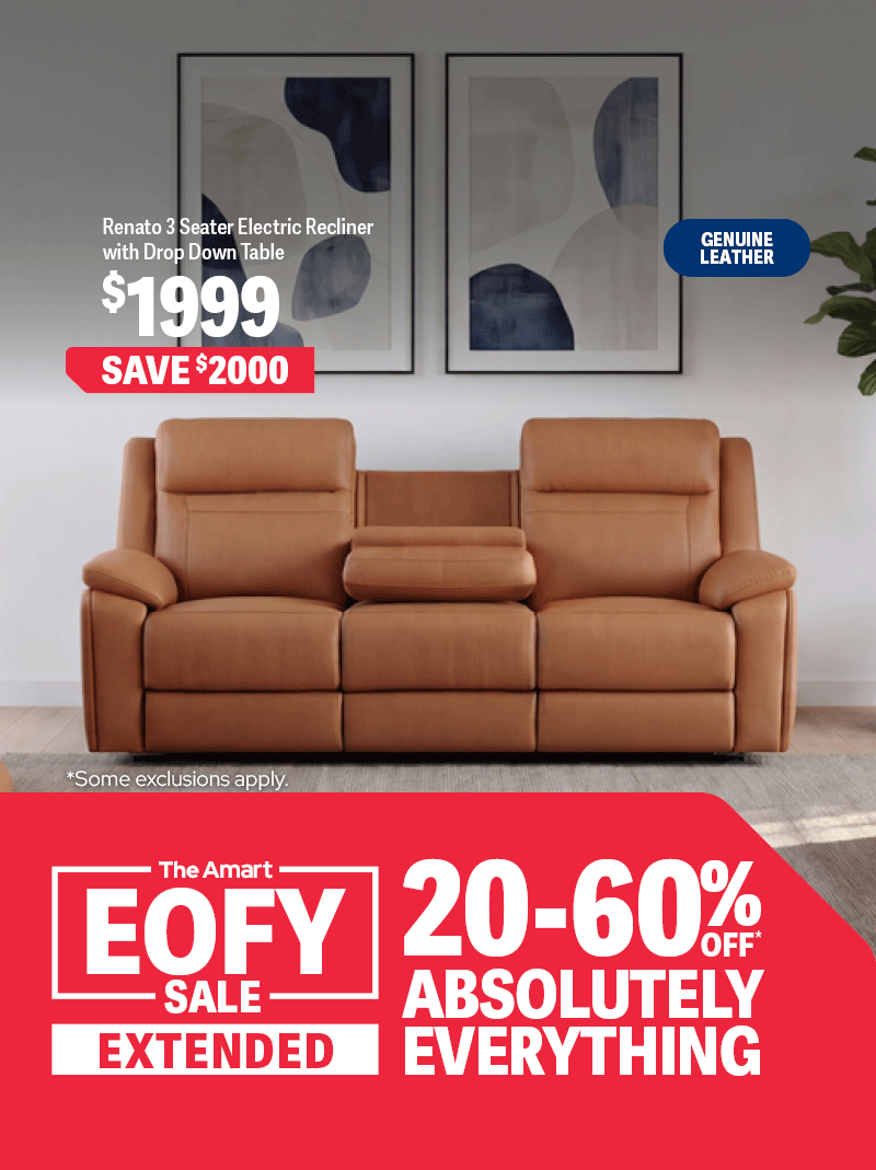 20-60% off* EOFY Sale EXTENDED