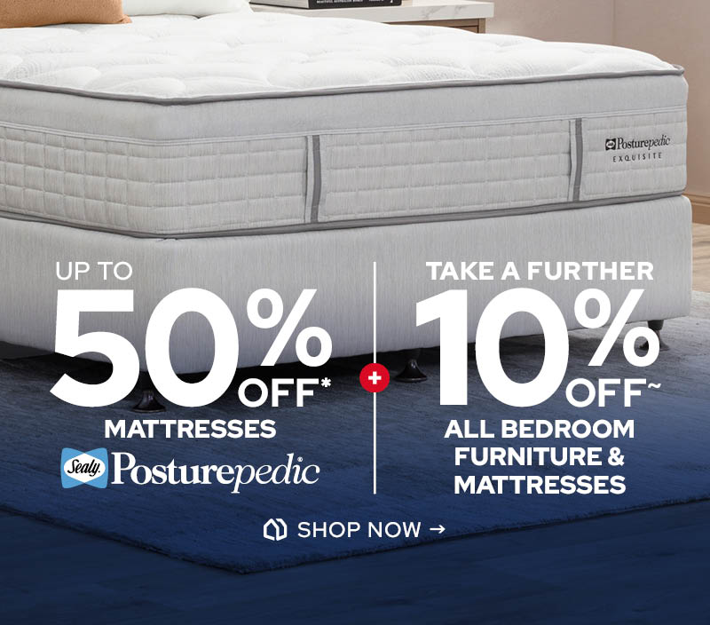 Further 10% Off Bedroom Furniture & Mattresses