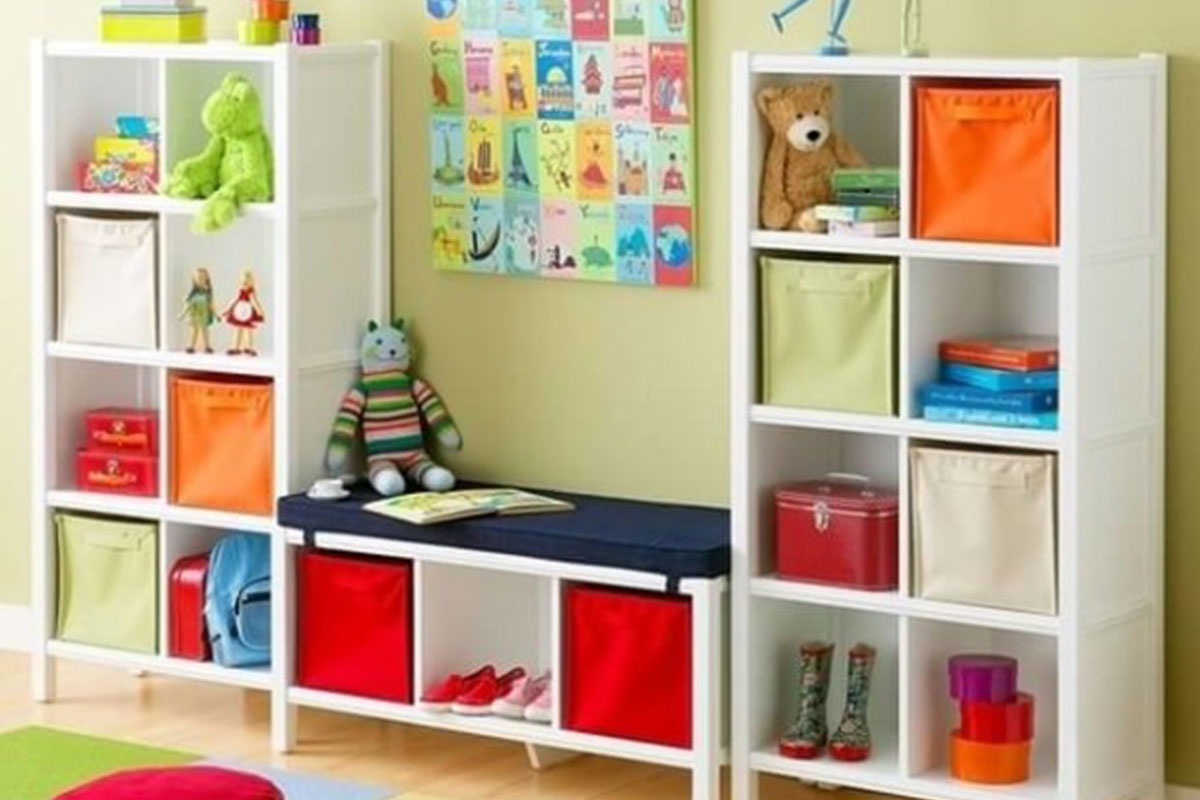 kids cube storage unit