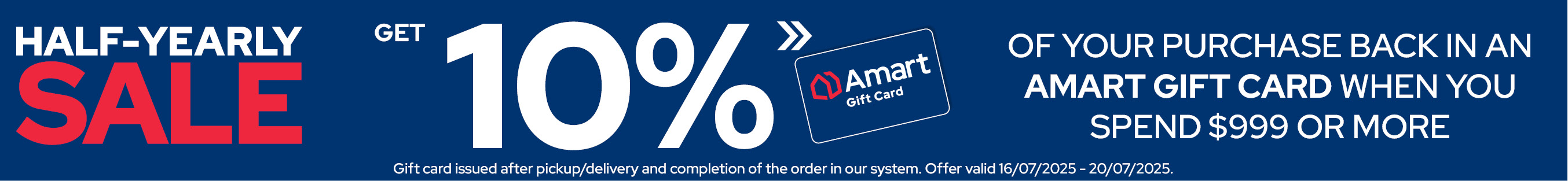 Amart Gift Card Offer