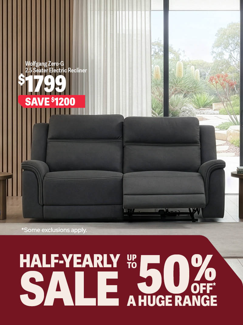 Up to 50% off* Half-Yearly Sale